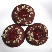 Vegan Pumpkin Seed Thumbprint Cookies