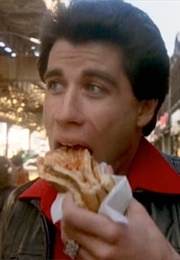 Saturday Night Fever: Double-Stacked Pizza Slices (1977)