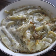 Cucumber W Cheese Sauce