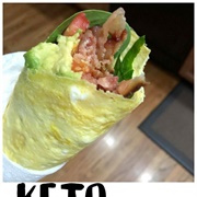 Egg and Grapefruit Wrap