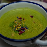 Swiss Chard and Spinach Soup