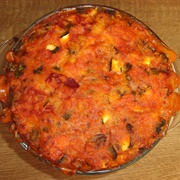 Vegan Zucchini, Bell Pepper and Mushroom Bake