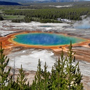 Yellowstone Geothermal Pools, Montana