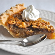 Maple Walnut Vinegar Pie