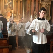 Served as an Altar Boy