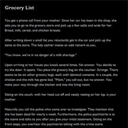 Grocery List