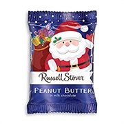 Russell Stover Peanut Butter Santa Milk Chocolate