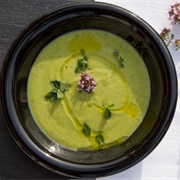 Zucchini Soup With Oregano