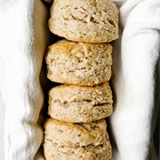 Maple Oatmeal Biscuit