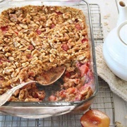 Apple and Plum Oatmeal