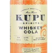 Kupu Spirits Whiskey Cola