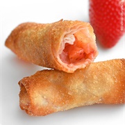 Egg and Strawberry Wrap