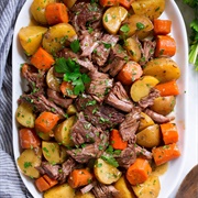 Pot Roast With Carrots, Potatoes