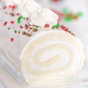 White Roll Cake