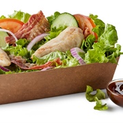 Mcdonald's Grilled Chicken and Bacon Salad