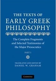 The Texts of Early Greek Philosophy Vol.1&2 (Graham D.W)