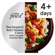 Finest Red Chicken Curry and Coconut Jasmine Rice