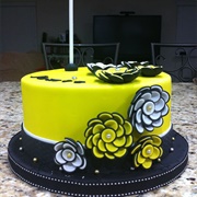 Black and Yellow Cake
