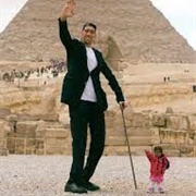 Tallest and Shortest Man