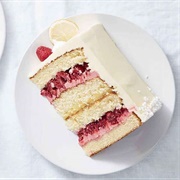 Raspberry Curd Cake