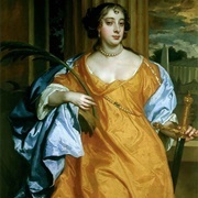 Barbara Villiers, Duchess of Cleveland as St. Catherine of Alexandria (Sir Peter Lely)