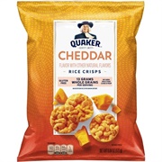 Quaker Cheddar Cheese Popped Rise Crisps