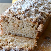 Cinnamon Banana Crumble Bread