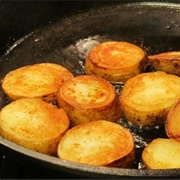 Duck Fat Fried Potatoes