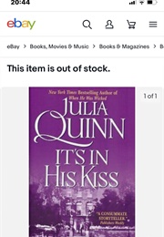It's in His Kiss (Julia Quinn)