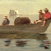 Three Boys in a Dory (Winslow Homer)