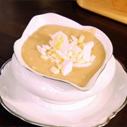 Turkey Gravy With Hardboiled Egg