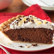 Chocolate Gingerbread Pie