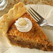 3-Nut Chocolate Mocha Pie