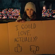 Experienced "Love Actually" Type Cards at the Doorstep