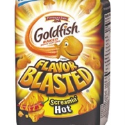 Flavor Blasted Goldfish Hot & Spicy