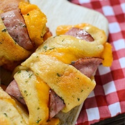 Cheddar and Ham Roll