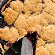 Deep-Dish Berry Cobbler Pie