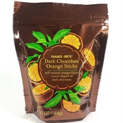 Trader Joe's Dark Chocolate Orange Sticks