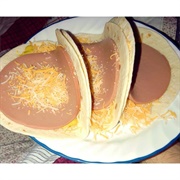 Bologna and Cheese Tacos