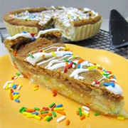 Funfetti-Peanut Butter Layer Pie