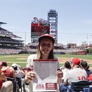 Kept a Scorecard at a MLB Game