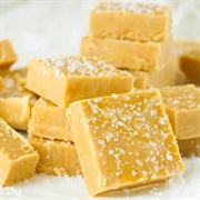 Salted Butterscotch Fudge