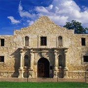 Alamo and Riverwalk, Texas, USA