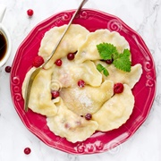 Cranberry Pierogi