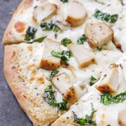 Chicken Fettuccine Pizza