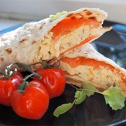 Egg and Angelfish Wrap
