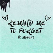 Remind Me to Forget - Kygo Feat. Miguel