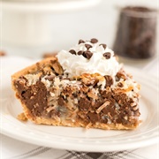 Chocolate Chip Coconut Pie