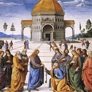 Christ Giving the Keys to St. Peter (Pietro Perugino)