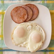 Egg and Canadian Bacon